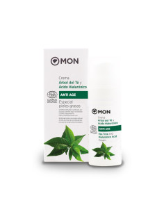 Crema facial arbol del te y acido hialuronico bio 50ml Mon Deconatur